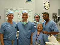 Dr. Thal Training Visiting Surgeons