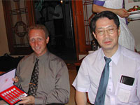 Korea visiting surgeon with Dr. Kim